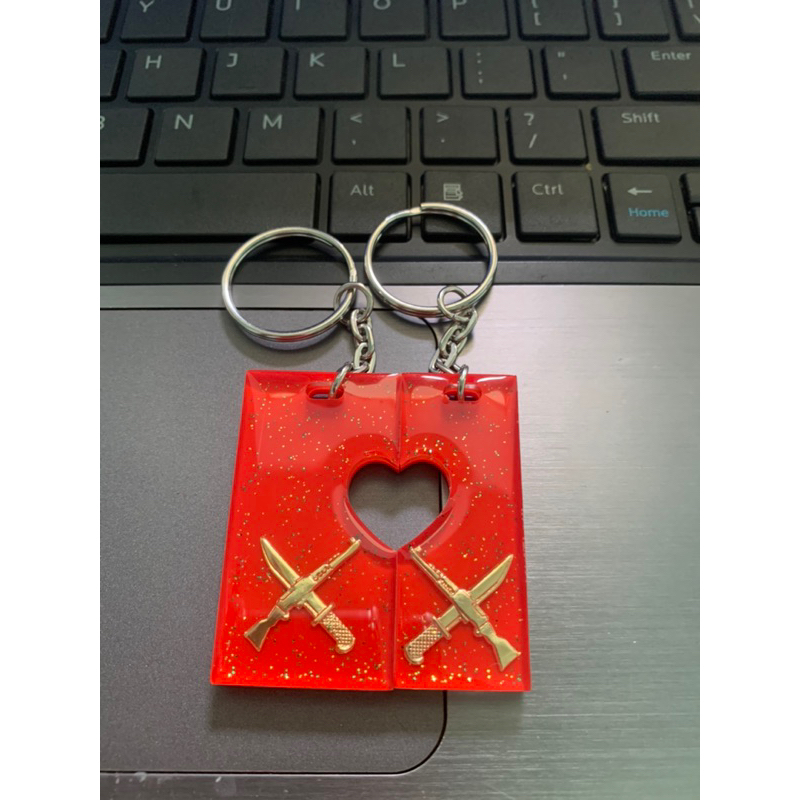 Móc khoá cặp logo binh chủng