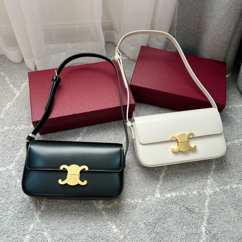 Túi xách nữ đeo vai, túi ce.line kẹp nách loại xịn chất siêu đẹp size 20 - Kiên túi