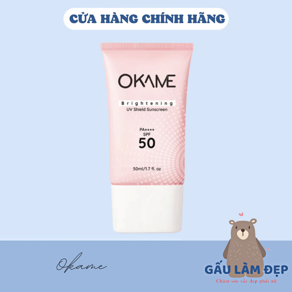 Sữa Chống Nắng Okame Brightening UV Shield Sunscreen (50ml)