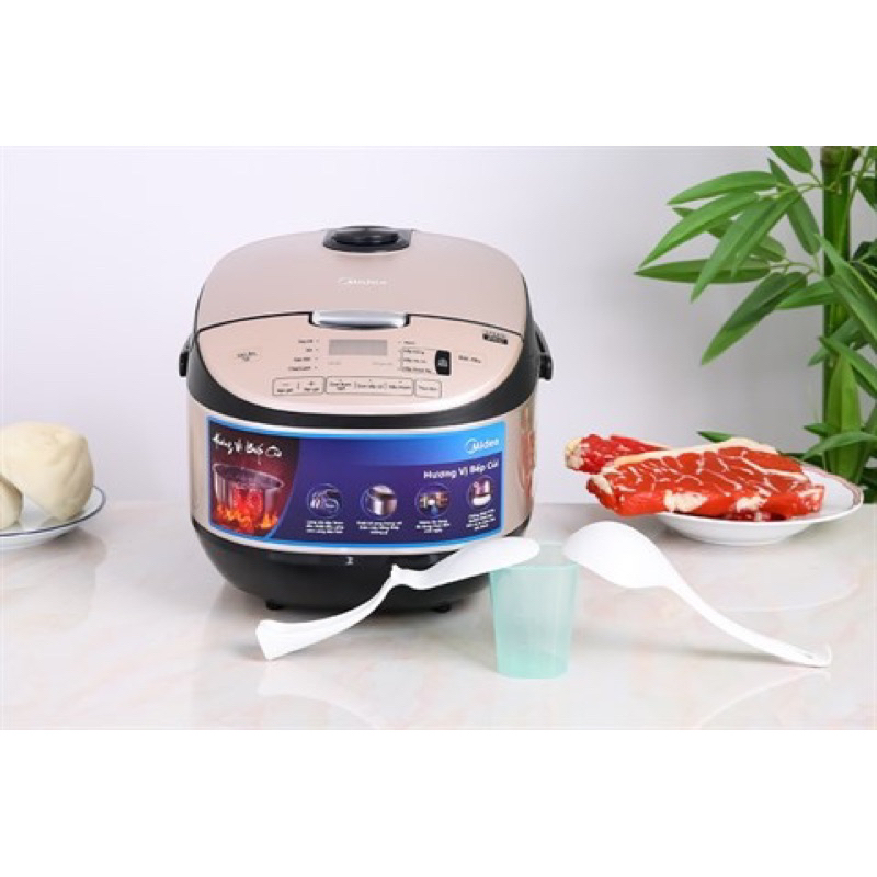 Nồi cơm điện tử Midea 1.8 lít MB-FS5021[chính hãng] Trưng bày