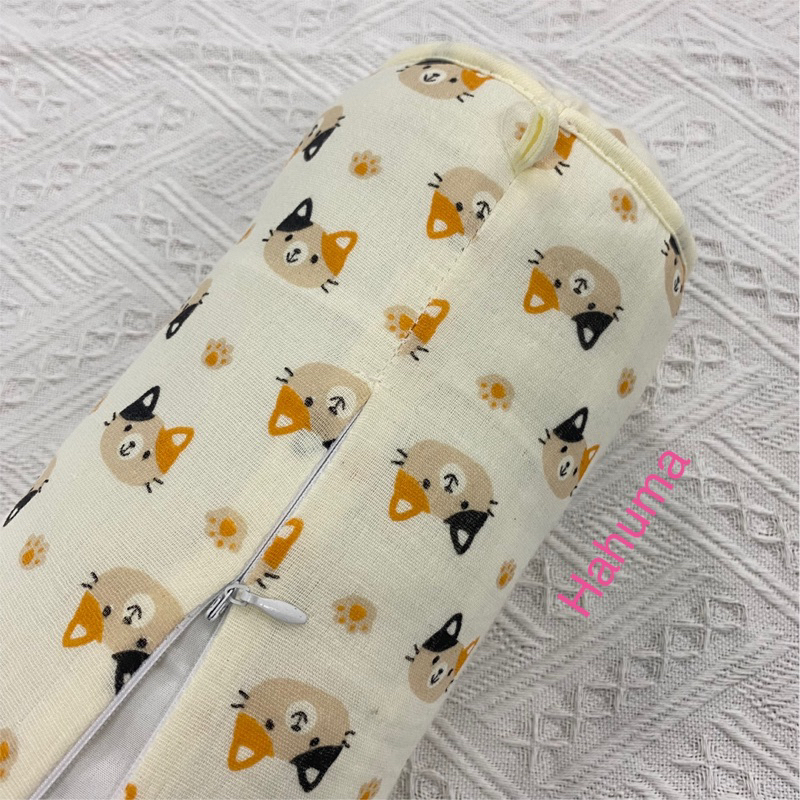 Gối ôm cho bé sơ sinh vải xô muslin
