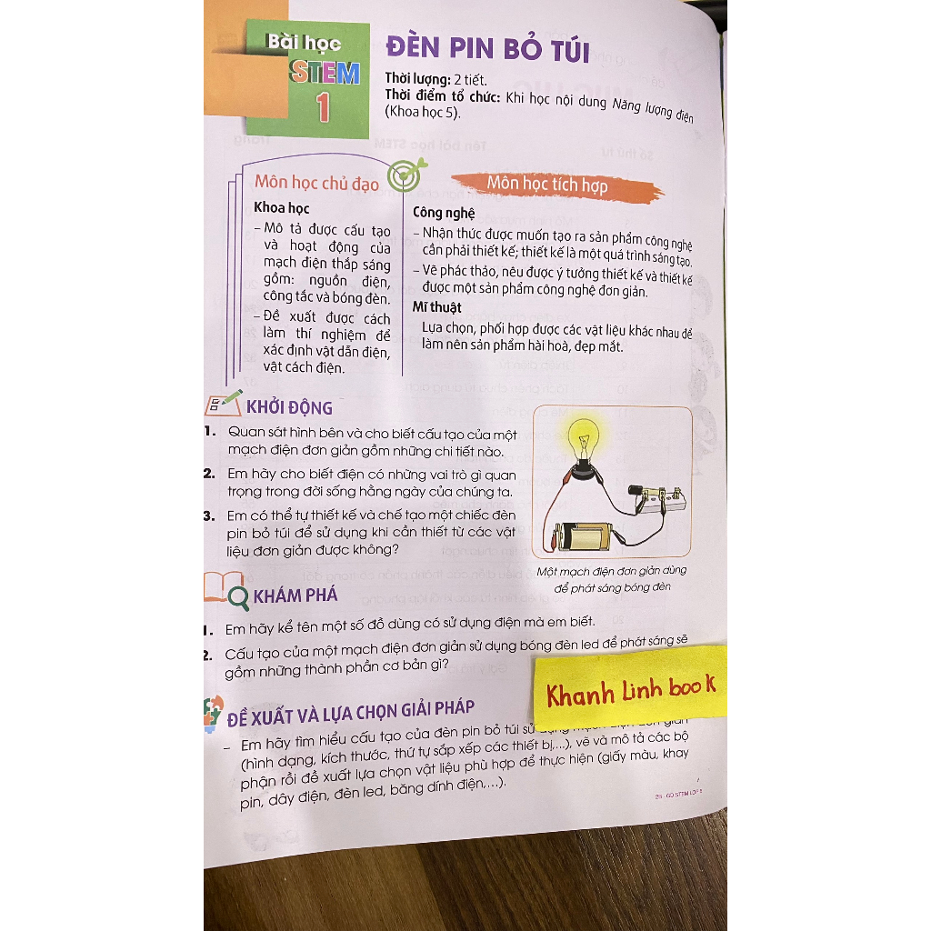 Sách - Giáo dục STEM lớp 5