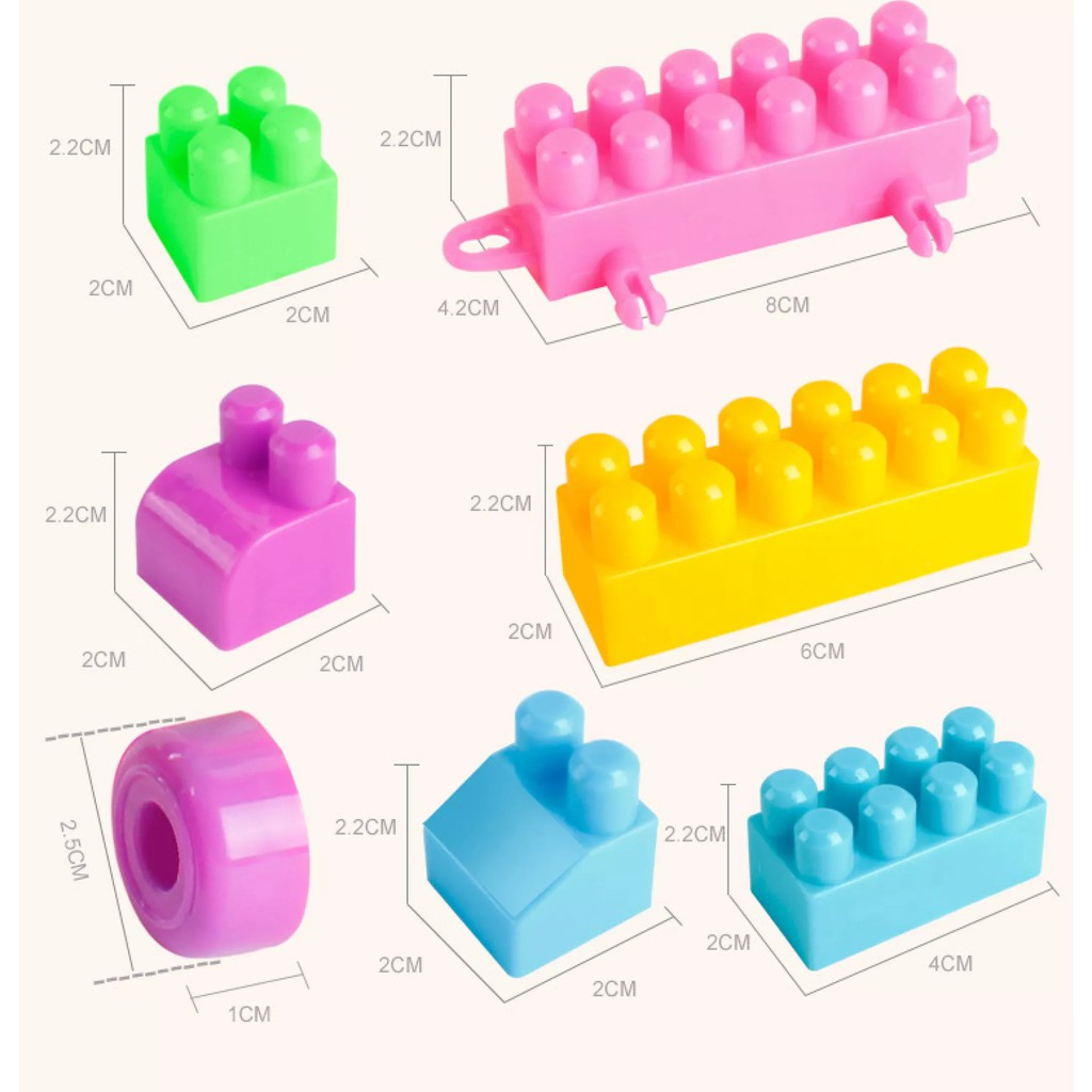 250 Miếng Đồ Chơi Khối Tương Thích Tự Làm Đồ Chơi Kết Hợp Câu Đố Sáng Tạo Cho Trẻ Em Khoảng 500g