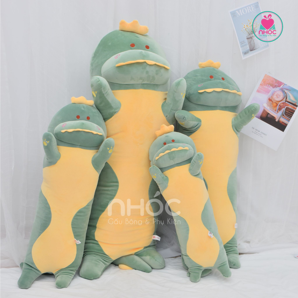 Thú bông gối ôm nhiều kiểu dáng kích thước, nhồi bông cao cấp - NHÓC