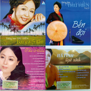Bộ 4 CD ca sĩ Thu Hiền âm thanh chất lượng cao
