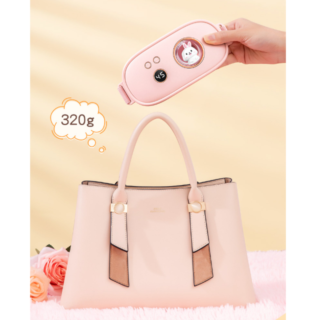 Đai trườm nóng, Máy massage làm ấm bụng kinh xoa bụng giảm đau cao cấp 4 chê độ làm ấm, 5 chế độ mát xa