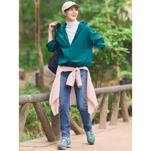Áo Gió Chống Nắng UV Chống Nước Bỏ Túi Nữ Uniqlo - Nhật Bản