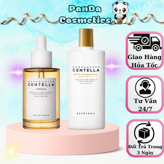Combo serum + kem chống nắng centella - phục hồi làn da hư tổn,tái tạo da,giúp da căng bóng,mịn màng