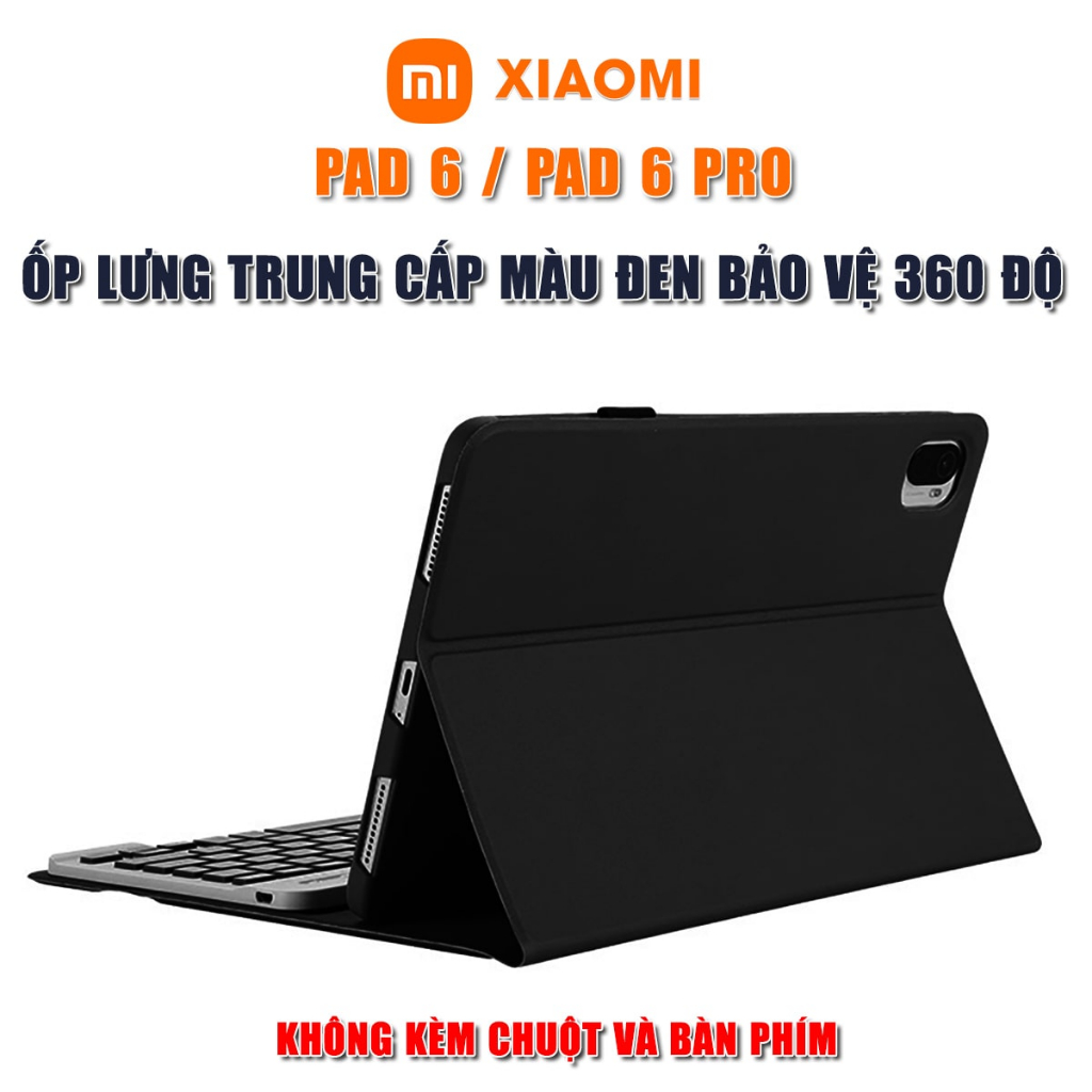 Ốp lưng Xiaomi Pad 6 / Mi Pad 6 Pro - Bao da Xiaomi Pad 6 Pro 360 độ bảo vệ chống trầy xước va đập hỗ trợ nhiều góc dựng