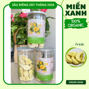 Sầu riêng sấy thăng hoa 💥 HÀNG LOẠI 1 💥 Sầu riêng được làm từ 100% sầu tươi nguyên chất, đảm bảo chất lượng, hũ 100g