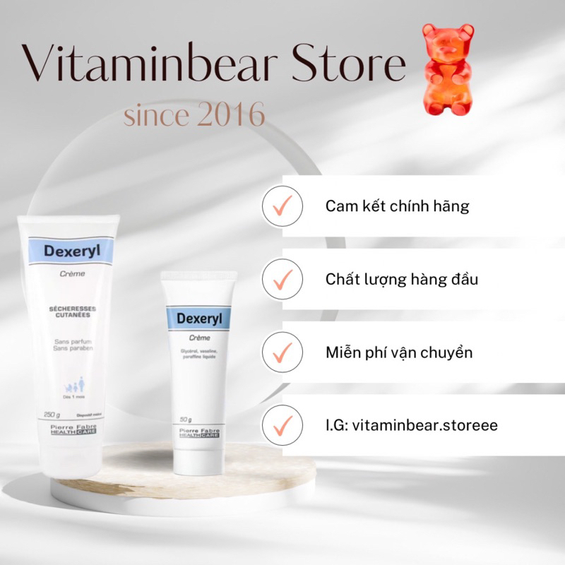 Kem dưỡng Dexeryl Cream date xa