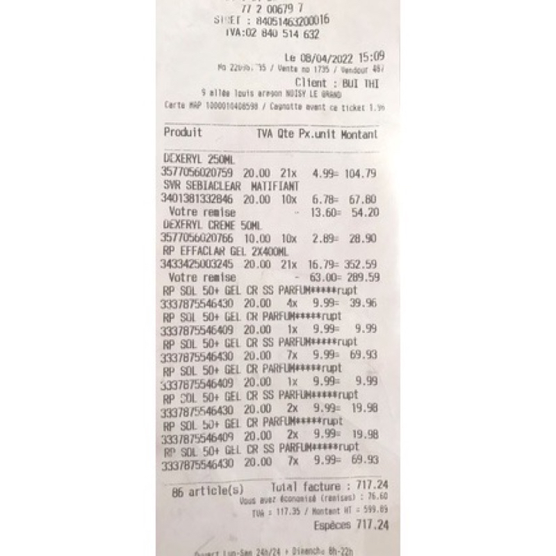 Kem dưỡng Dexeryl Cream date xa