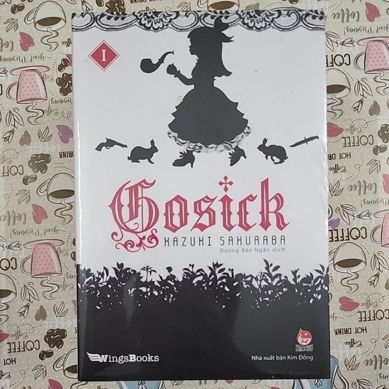 Gosick tập 1 nguyên seal kèm bookmark bế hình