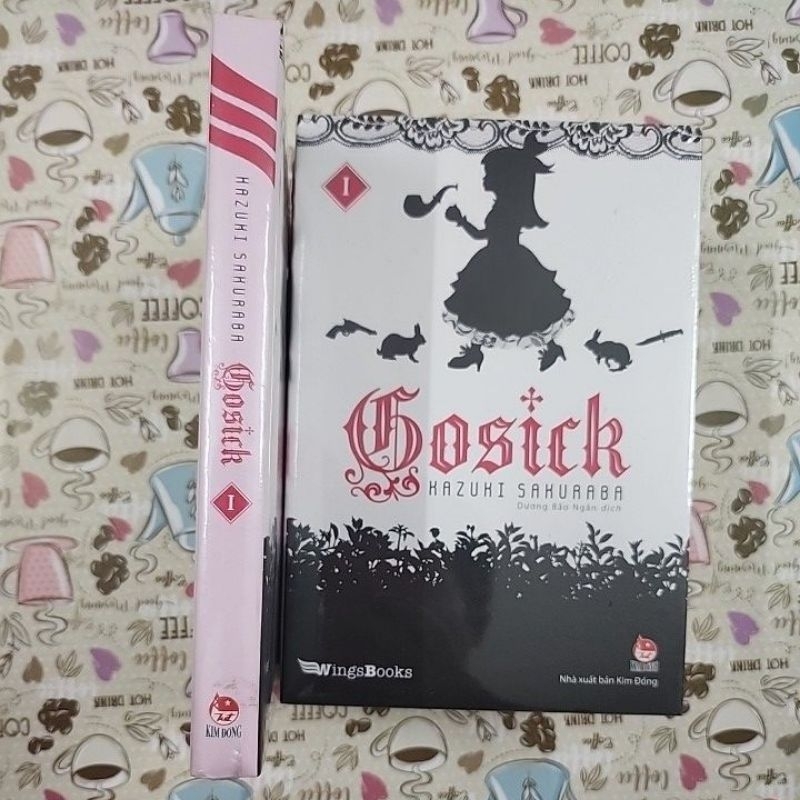 Gosick tập 1 nguyên seal kèm bookmark bế hình