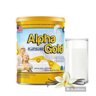 Sữa tiểu đường cao cấp ALPHA GOLD 900G Sữa non chuyên biệt dành cho người tiểu đường