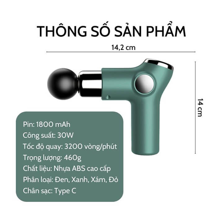 Máy Massage Mini Cầm Tay KH 515