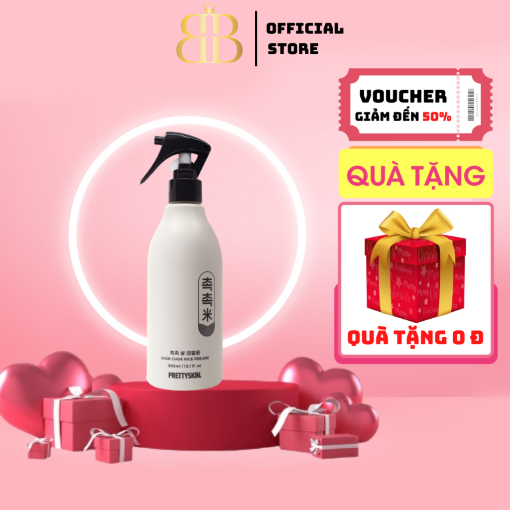 Tẩy Da Chết BODY Chiết Xuất Gạo Non CHOK CHOK RICE PEELING PRETTY SKIN - 300ml [ Auth - Hàn Quốc ]