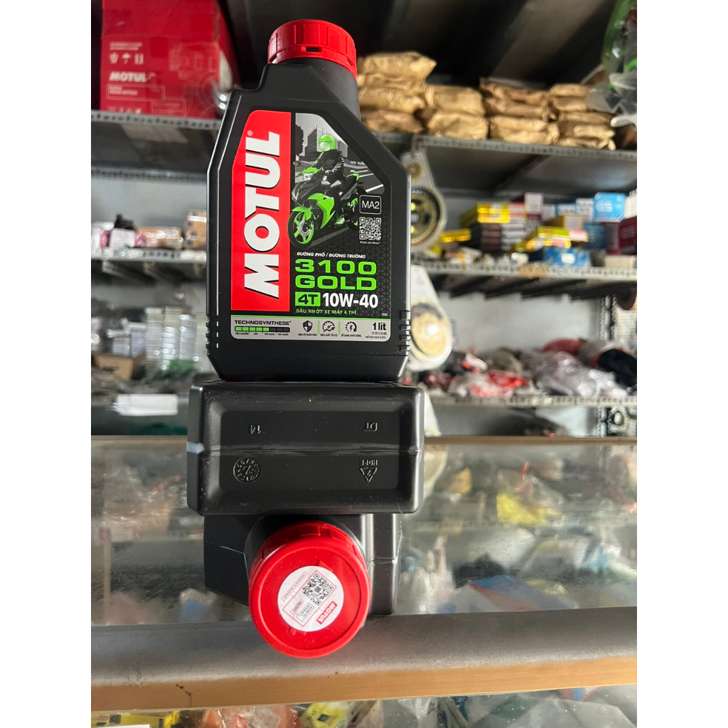 Dầu nhớt Motul 3100gold 10W-40 , 800ml dành cho xe số