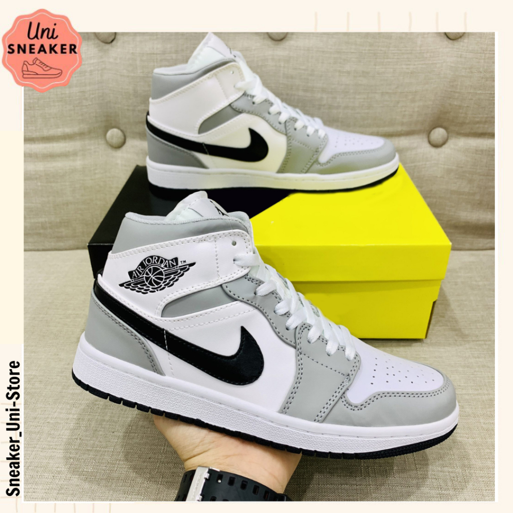 Giày Jordan Cổ cao Nam Nữ, Giày Jordan JD1 HIgh Panda Thời Trang Full Box