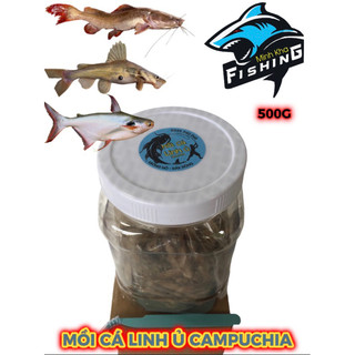 Mồi cá linh ủ nguyên con campuchia 500g