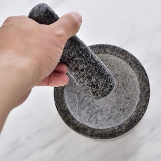 Bộ cối đá cẩm thạch cao cấp