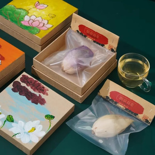 Trà sen ướp xổi sấy thăng hoa - mộc truly huế