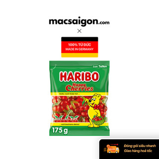 Kẹo dẻo đức haribo happy cherries 175g - 4001686322871
