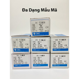 Rơ le thời gian CKC AH3-3 AC220V kèm đế