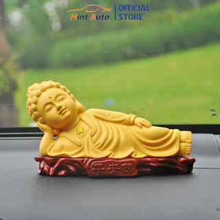 Tượng Phật Thích Ca Mâu Ni Trang Trí Taplo Ô Tô, Bàn Làm Việc, Phòng Khách Cao Cấp - Sang Trọng