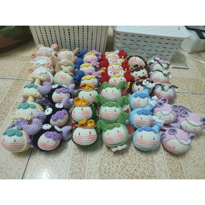 Móc len Cung hoàng đạo - Bánh bao ver 2