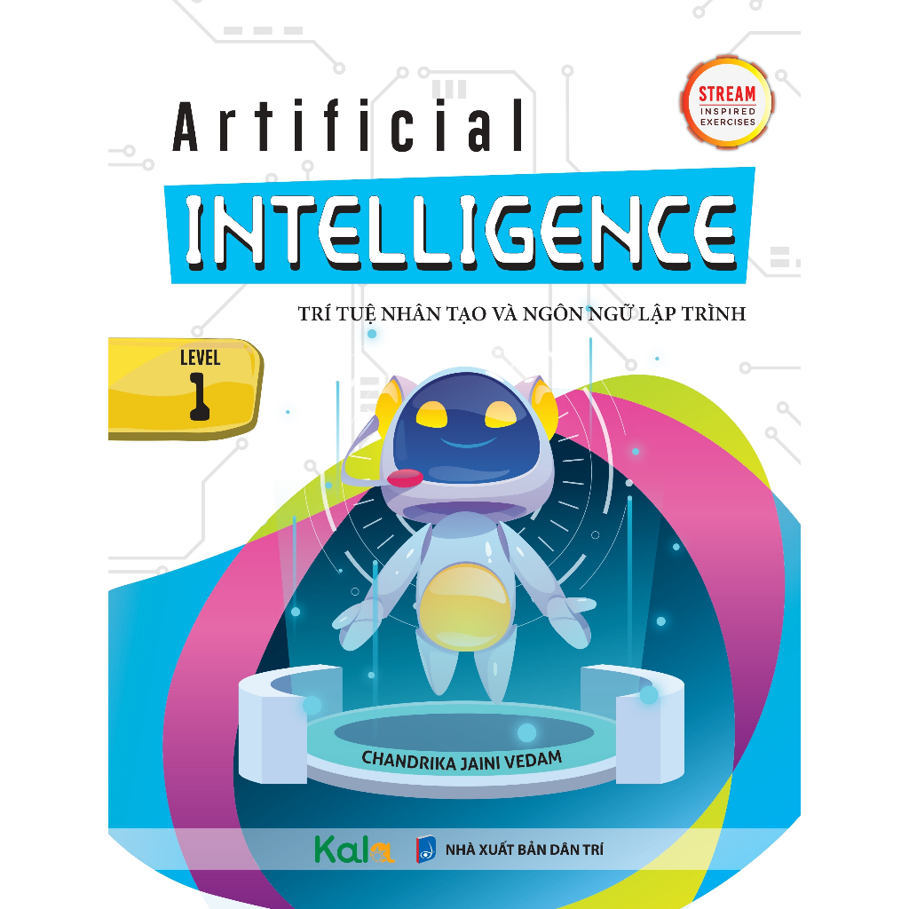 Sách trí tuệ nhân tạo và ngôn ngữ lập trình cho học sinh lớp 1 - Artificial Intelligence Level tập 1