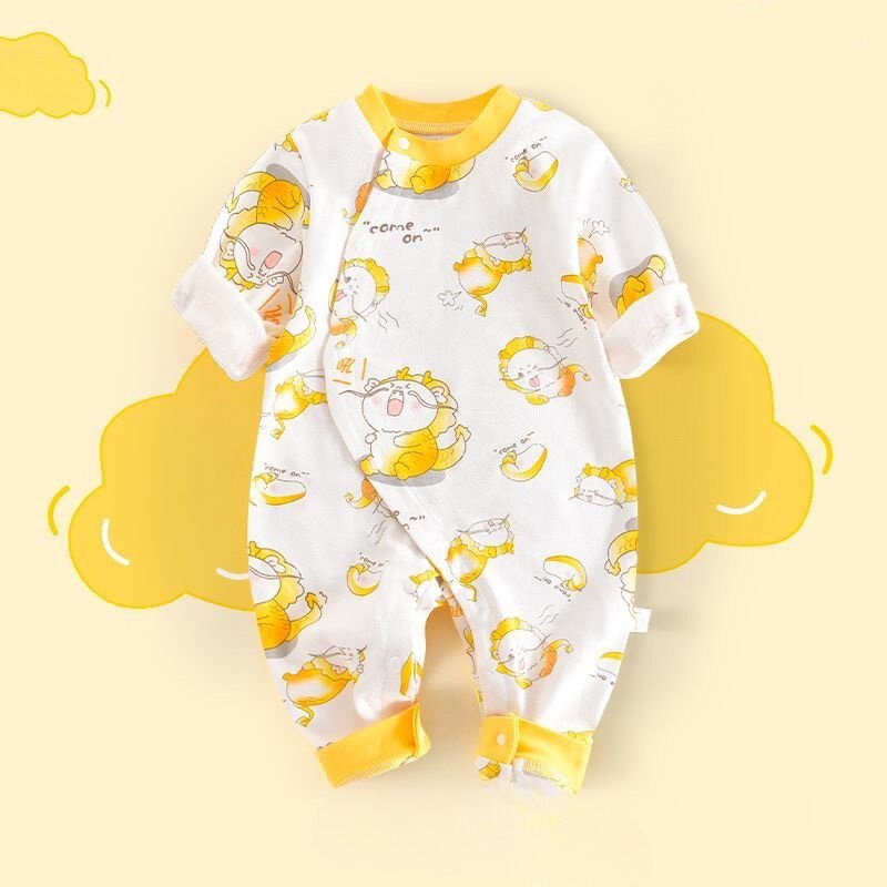 Bộ, Body Dài Tay Cho Bé, Đồ Liền Thân Bé Trai Bé Gái, Bodysuit Thu Đông Chất Thun Lạnh Cho Trẻ Sơ Sinh từ 3-12kg