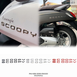 Bộ tem chữ nổi cho honda scoopy