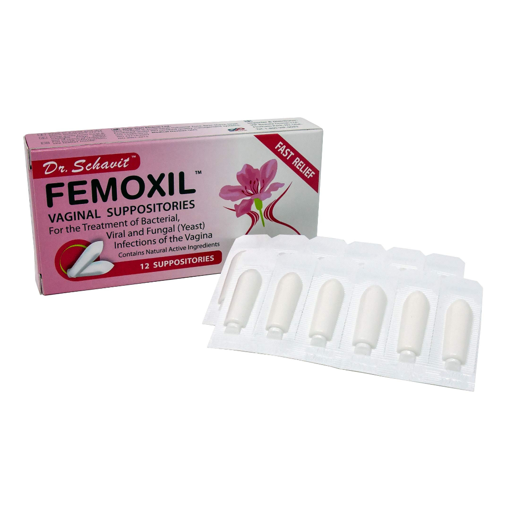 Chính hãng viên đạn FEMOXIL nhập khẩu Danpharm Israel, hộp 12 viên - Polipharm