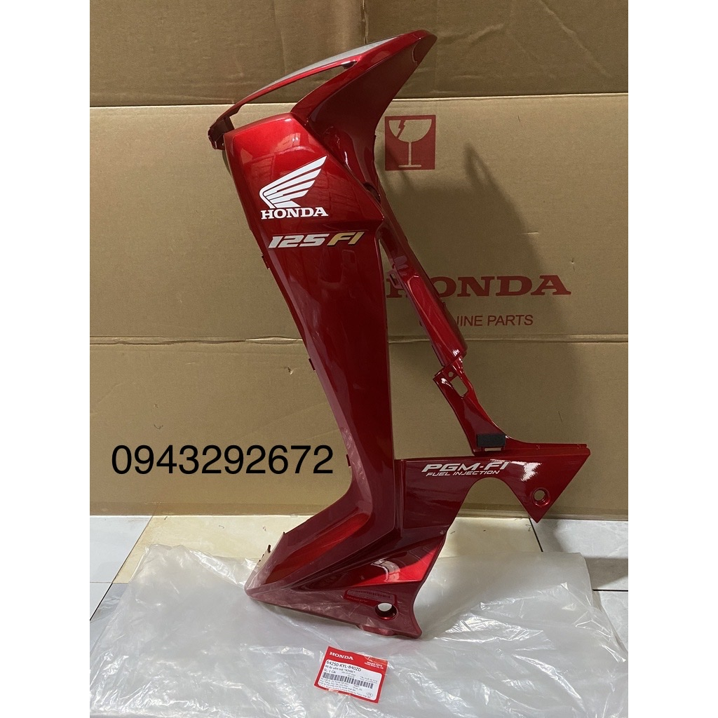Cánh Yếm Trái Future X (2010) Màu Đỏ *R340C* Honda (64250KYL840ZD)