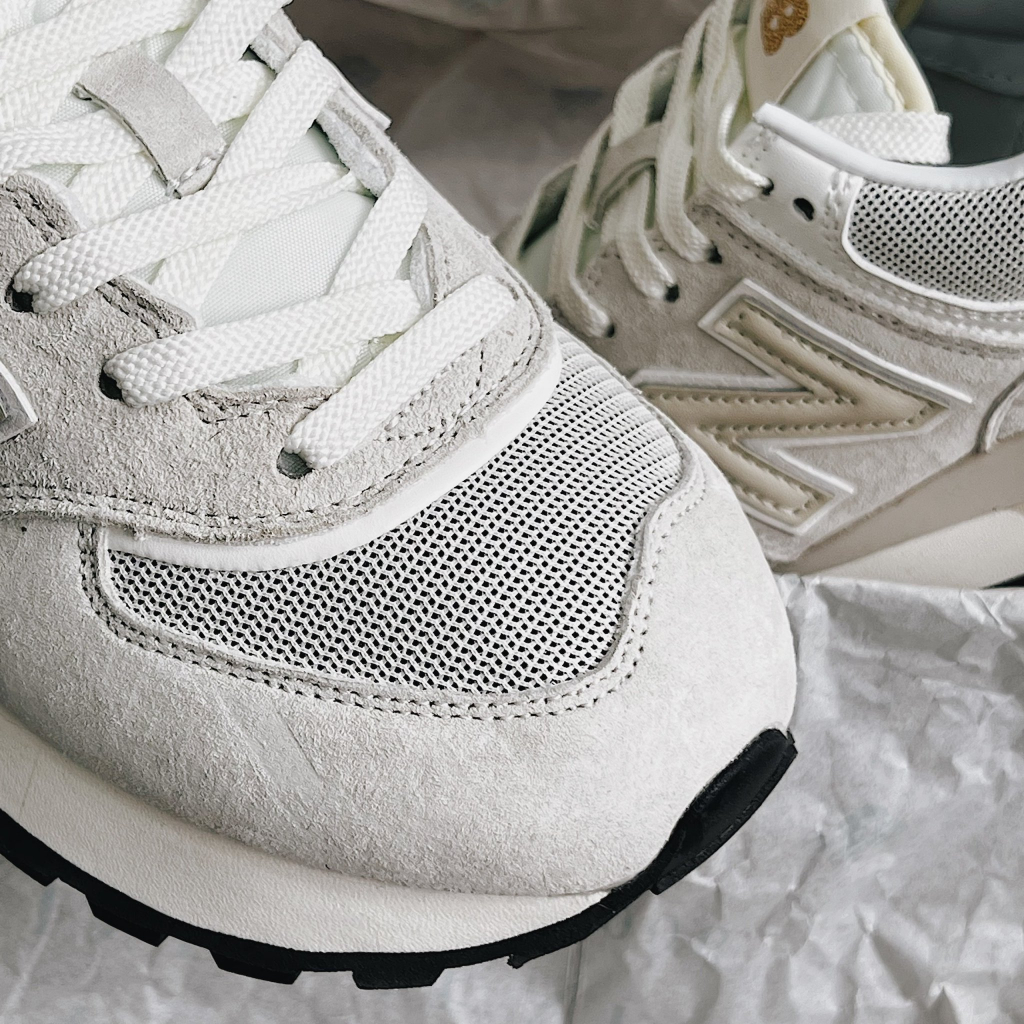 Giày New Balance 574 Legacy Ivory - NB 574 xám trắng - giày thể thao NB nam nữ đế cao, năng động đẹp nhất 2023