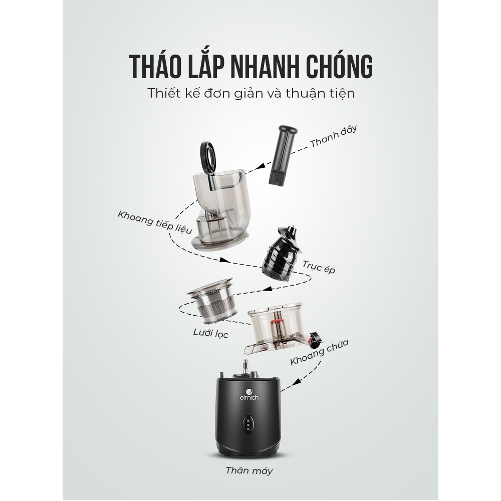 Linh Kiện Máy ép trái cây Elmich JEE-1855OL