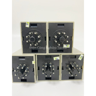 Rơ le thời gian CKC AH3-3 DC24V kèm đế