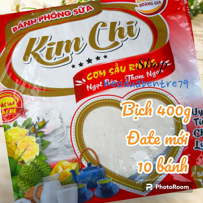 Bánh phồng sữa sầu riêng Kim Chi