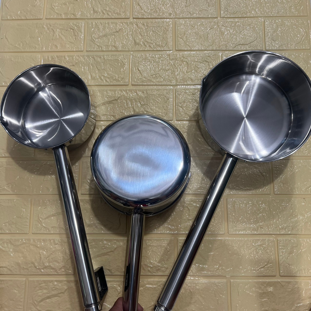 Gáo Inox 304 Thành Đô 4 Zise: 14cm, 16cm , 18cm , 20cm