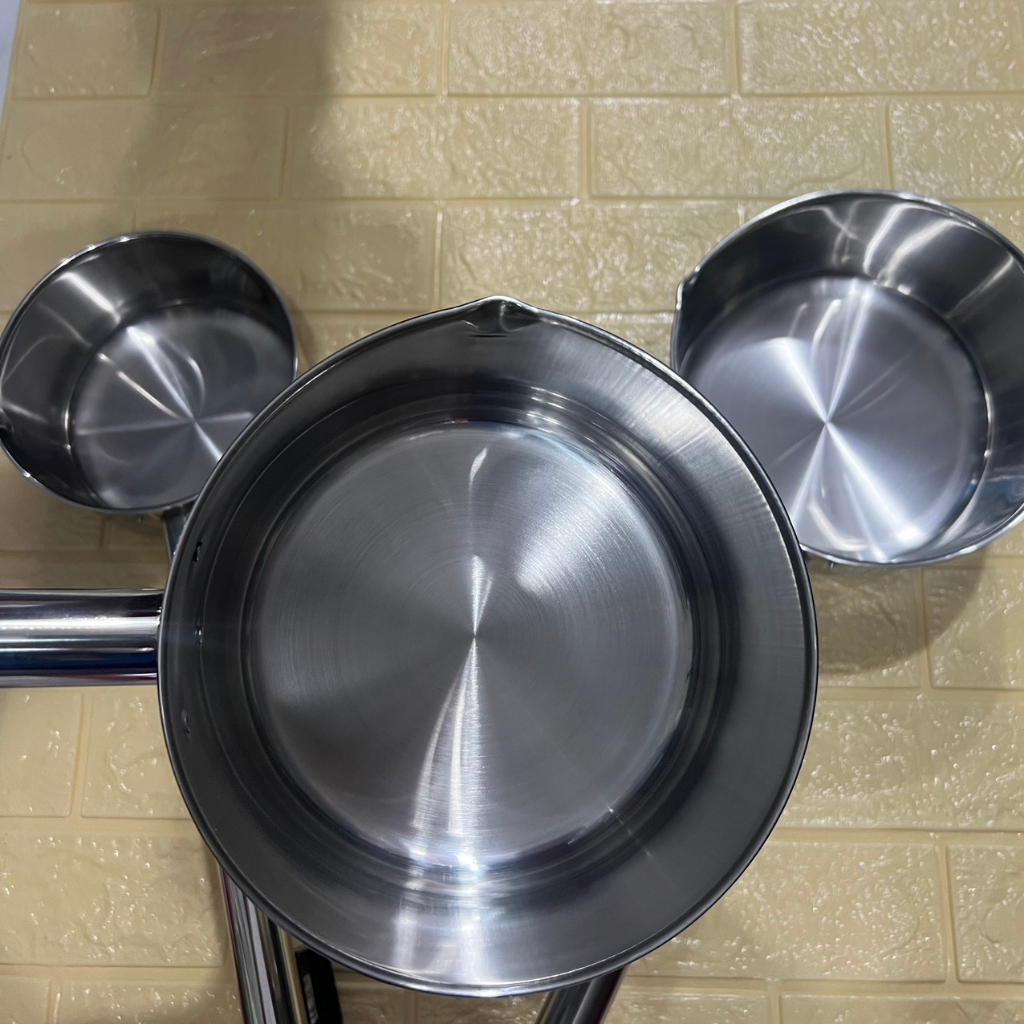 Gáo Inox 304 Thành Đô 4 Zise: 14cm, 16cm , 18cm , 20cm