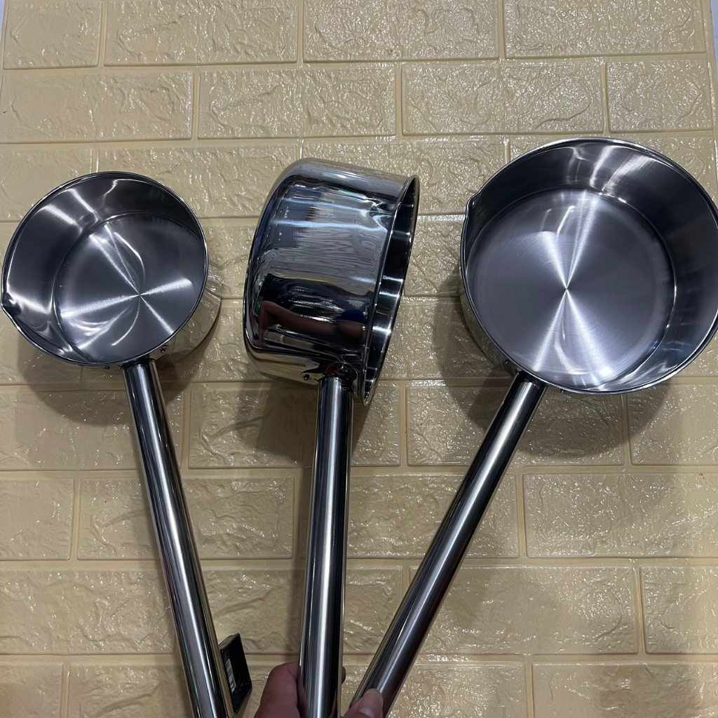 Gáo Inox 304 Thành Đô 4 Zise: 14cm, 16cm , 18cm , 20cm