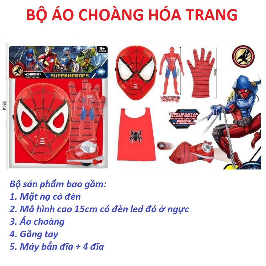 Đồ chơi nhện đồ chơi người nhện spiderman siêu nhân đa dạng mẫu mã cao cấp cho bé thỏa sức sưu tập vui chơi với bạn bè