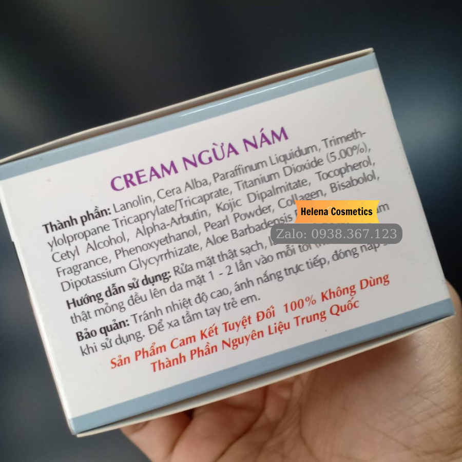 Kem ngừa nám tàn nhang EVI hàng chính hãng 30g - Mỹ Phẩm Uyên Nhi