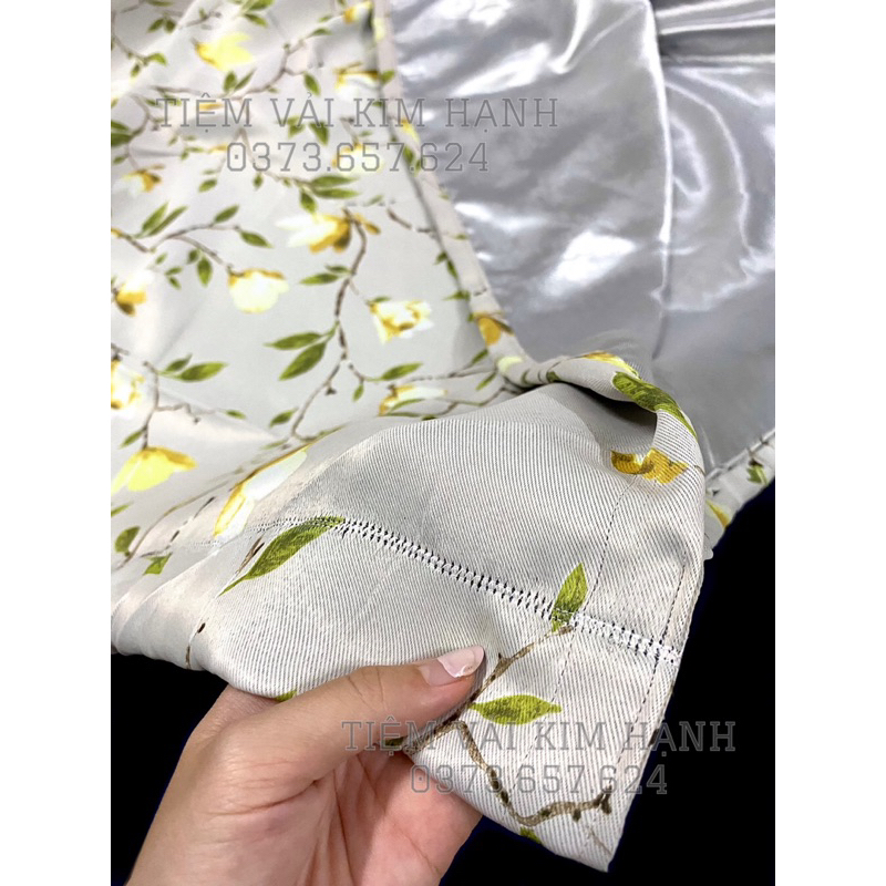 VÕNG ĐÔI/2 LỚP, VẢI PHI HAI DA XỊN 1m35 x 2m2
