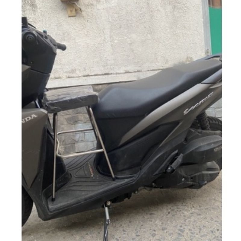 Ghế Inox Ngồi Xe Máy Cho Bé Các Loại Xe Không Có Vòng ,Ghế Đôn Xe Máy