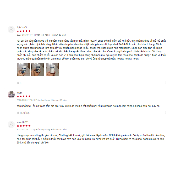 Combo tăng khả năng thụ thai 3 món Hàu lùn Oyster + Menevit + Blackmores Conceive Well Gold của Úc