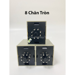 Rơ le thời gian CKC AH3-3 DC12V kèm đế