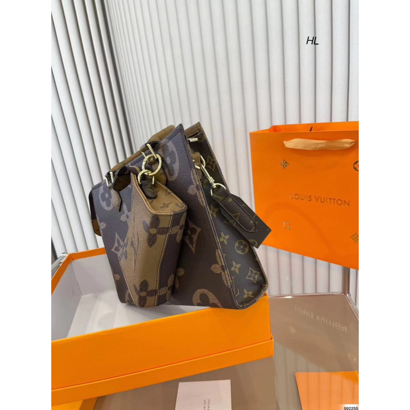 LV onthego kèm túi nhỏ fullbox nguyên seal