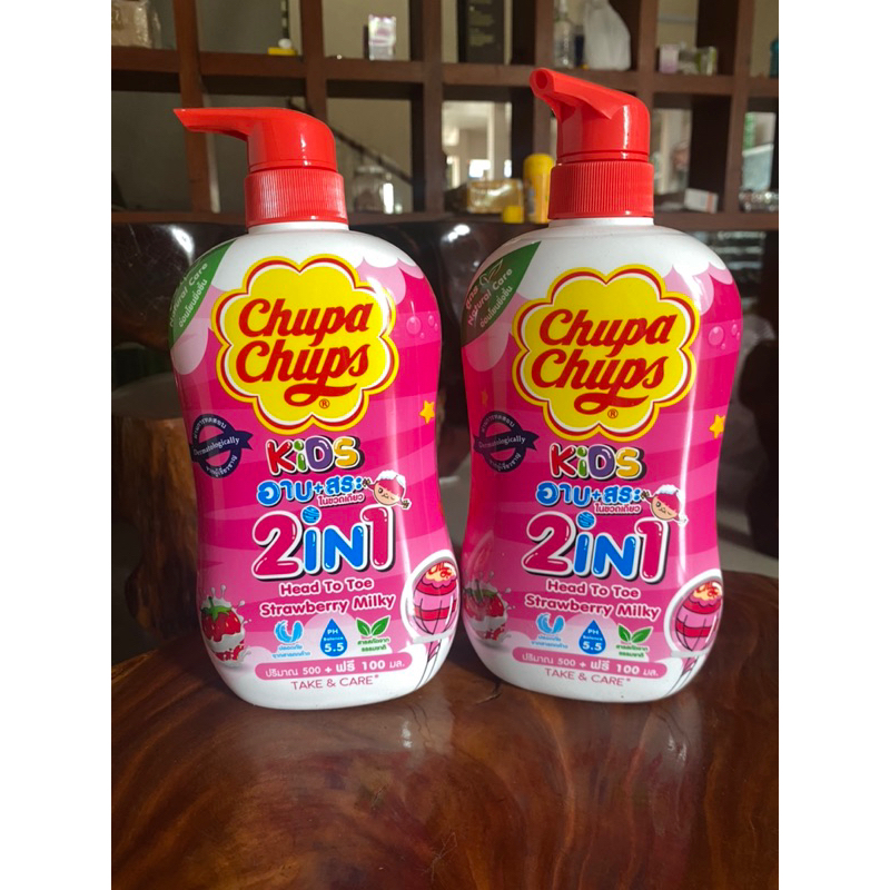 Sữa tắm + gội toàn thân Chupa Chups Kids Head To Toe 600ml